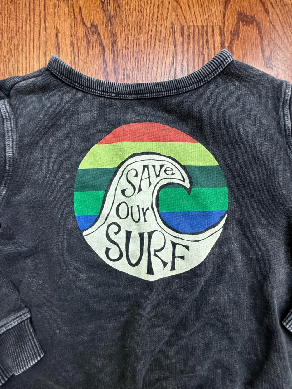 Gymboree Save Our Surf Sweatshirt 3T - Picture 2 of 5